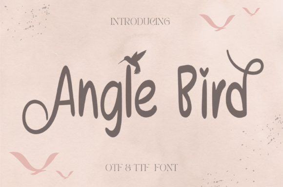 Angle Bird: A Font Crafted for the Editorial Moment