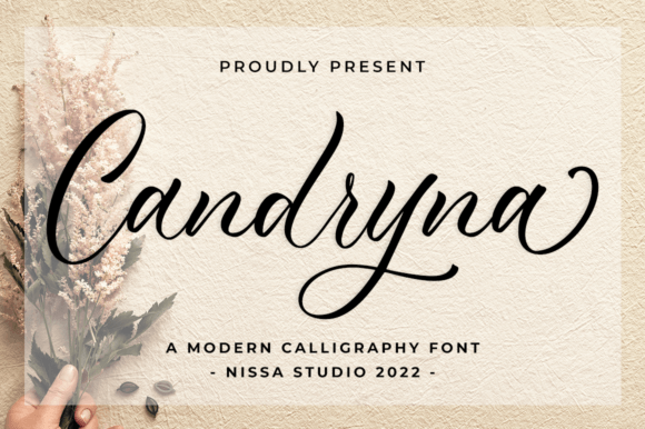 Candryna: An Elegant Script Font for Marketing