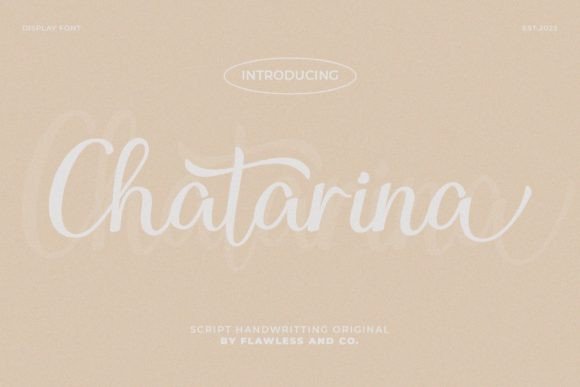 Chatarina Font: Adding Sweet Sophistication to Your Business Branding
