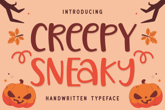 Creepy Sneaky: A Handwritten Font for Your Handmade Magic