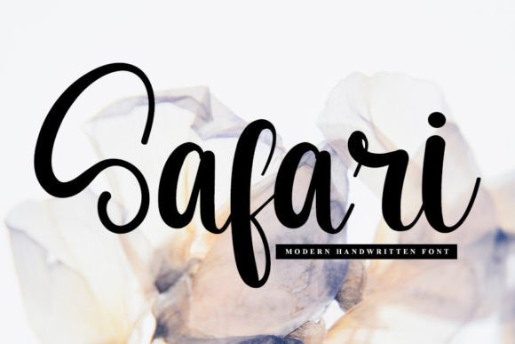 Discover Safari: A Crafting-Focused Handwritten Font