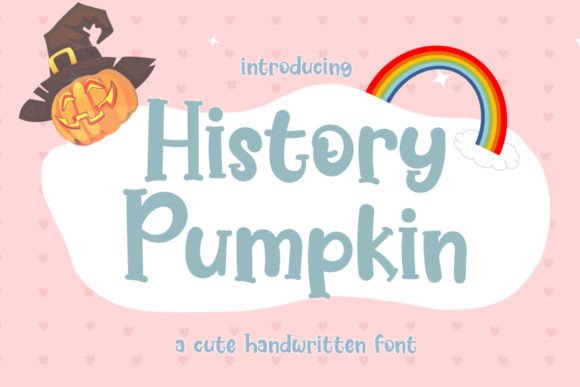 History Pumpkin: A Handwritten Font for Engaging Digital Marketing