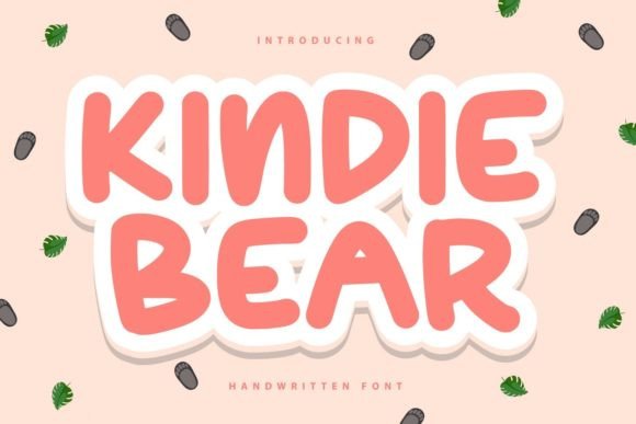 Kindie Bear: An Authentic Handwritten Font for Digital Branding