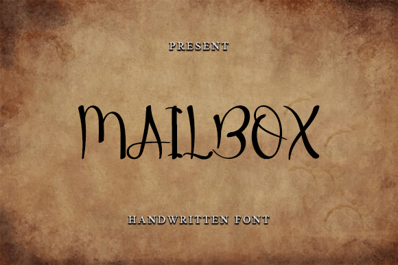Mailbox Font: A Handwritten Typeface for Modern Digital Design
