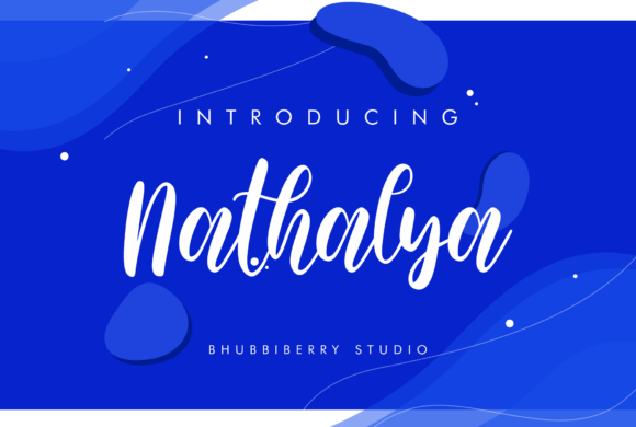 Nathalya: A Romantic Handwritten Font for Editorial Mood