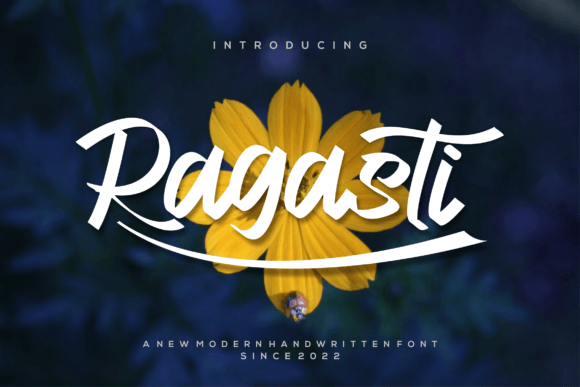 Ragasti: A Modern Script Font for Creative Branding