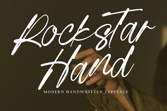 Rockstar Hand: The Script Font for Campaigns That Connect