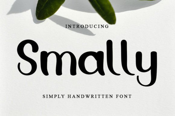 Smally: A Handwritten Font for Handmade Success