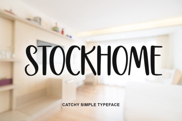 Stockhome: A Warm Handwritten Font for Web Design
