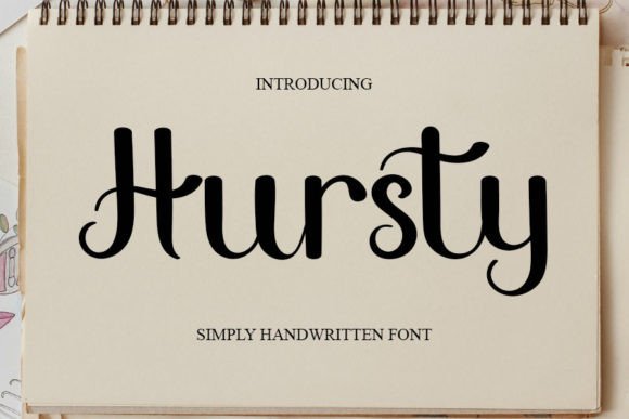 Testing the Hursty Font for Your Brand Identity
