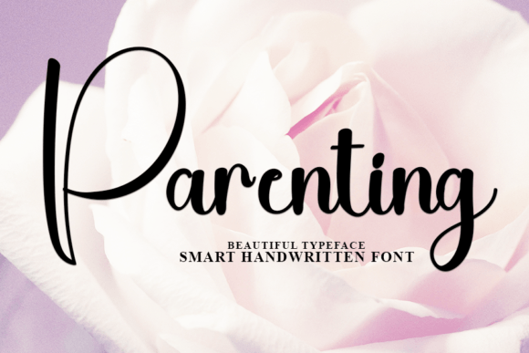 The Parenting Font: A Versatile Script for Crafters and Product Creators
